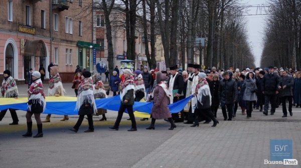 Третя річниця Майдану у Нововолинську
