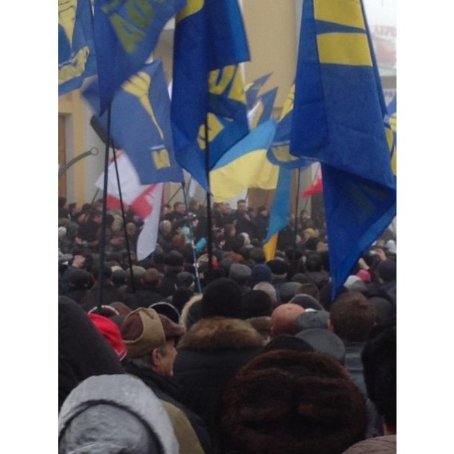 Мітинг у Вінниці: на вулиці вийшло понад  2 тисячі людей. ФОТО