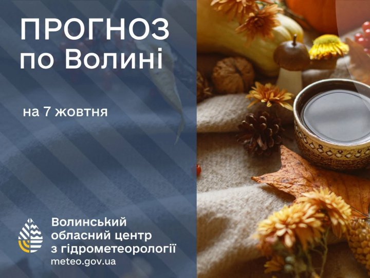 Погода у Луцьку та на Волині: які прогнози синоптиків на середу, 7 жовтня