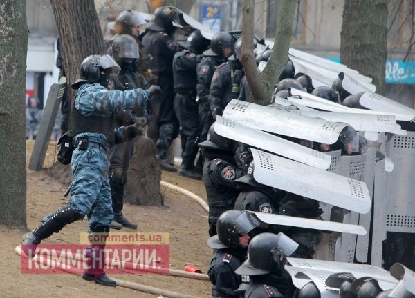 Київ: другий день заворушень. ФОТО