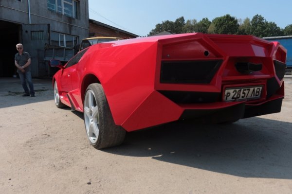 Саморобну Lamborghini складав 4 роки. ФОТО. ВІДЕО
