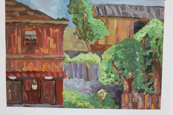 Юні художники показали на картинах неповторну красу Луцька. ФОТО