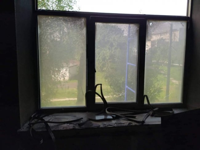 У волинській школі згорів кабінет хімії. ФОТО