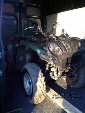 Киянин на Волині намагався викрасти квадроцикл під час «тест-драйву». ФОТО