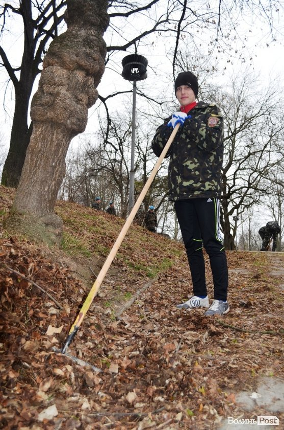 Як прибирали Луцьк