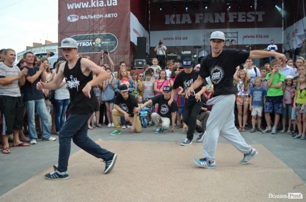 У Луцьку під Танок на Майдані Конго стартував KIA Fan Fest
