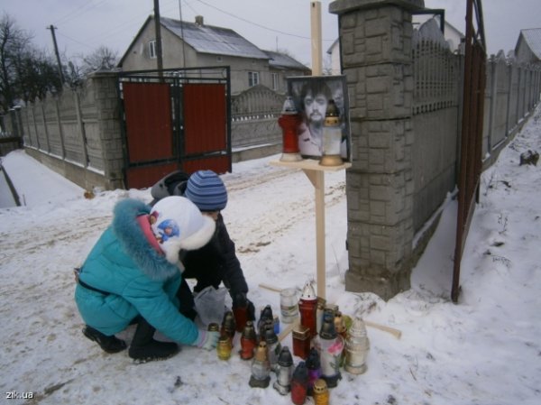 На Львівщині ховають застреленого активіста Майдану