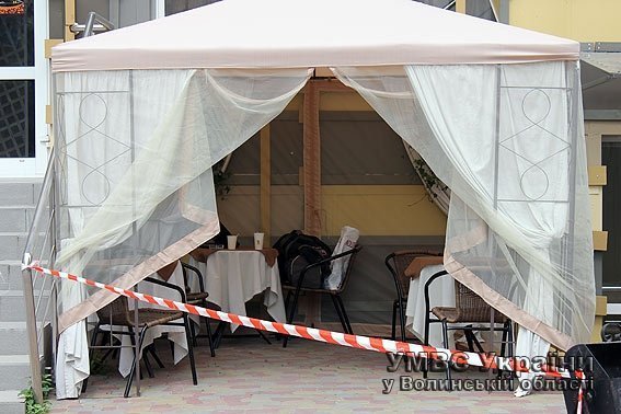 У луцькому кафе шукали вибухівку. ФОТО