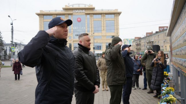 У Луцьку вшанували добровольців