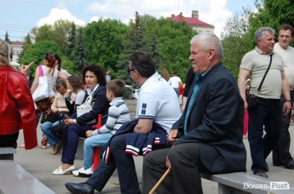 У Луцьку – святковий концерт до Дня Перемоги. ФОТО