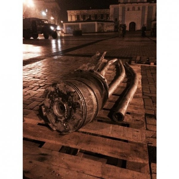 У центр Києва звезли російську техніку для «виставки ганьби». ФОТО