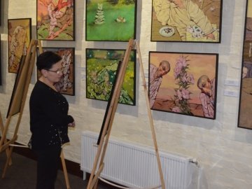 У Луцьку - виставка карикатур на сучасні події в Україні. ФОТО