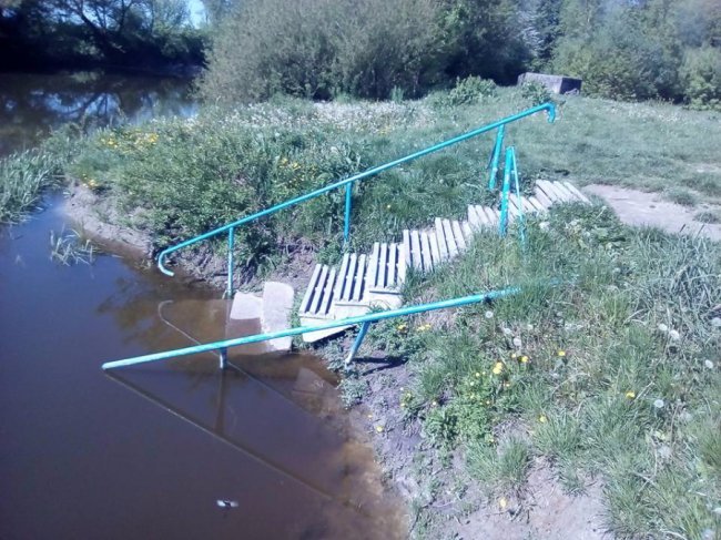 Лучанка шокована станом міського пляжу