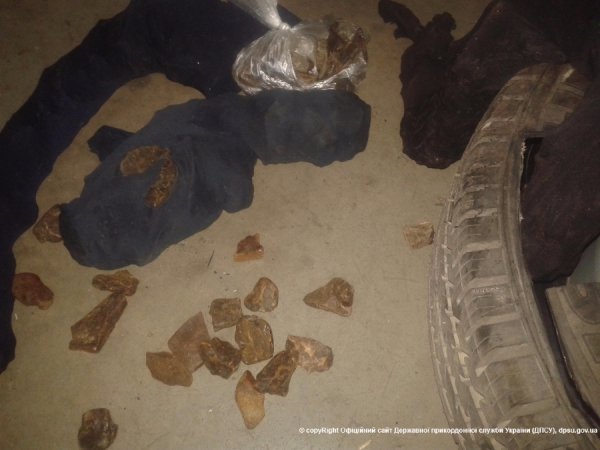 На Волині громадянка Польщі намагалася перевезти через кордон майже 7 кілограмів бурштину. ФОТО. ВІДЕО