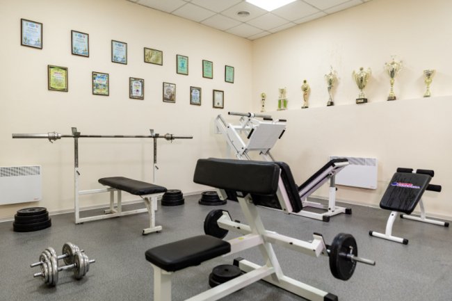 Луцькі прикордонники займатимуться у новенькому спортзалі. ФОТО