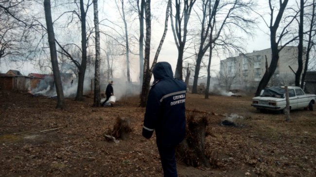 Волинянку змусили погасити незаконно підпалене вогнище. ФОТО
