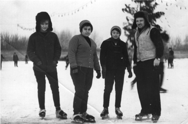 Ковзанка, Рівне, 1960-ті роки