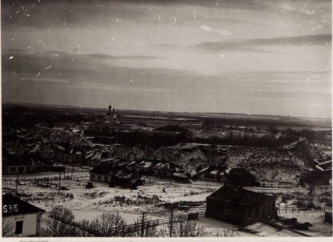 Зимові панорами Волині на столітніх фото