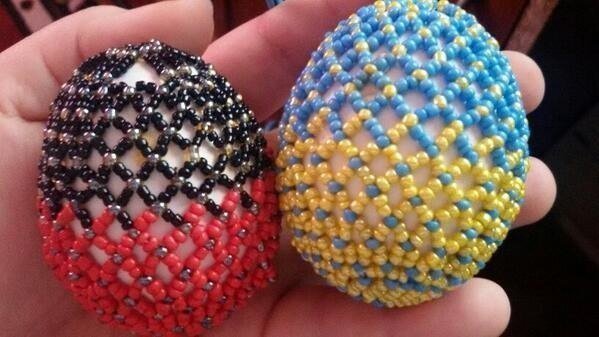 Патріотичні писанки українців. ФОТО