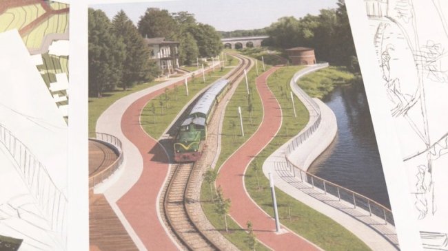 Дитяча залізниця у Луцьку: 30 студентів-архітекторів розробляють концепцію реконструкції 