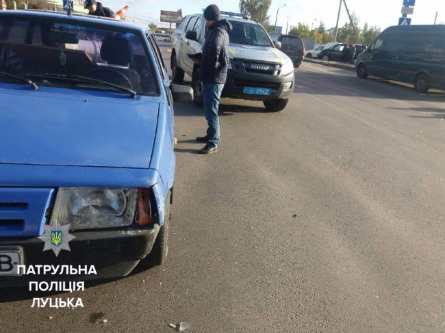 У Луцьку за ранок сталось 4 аварії