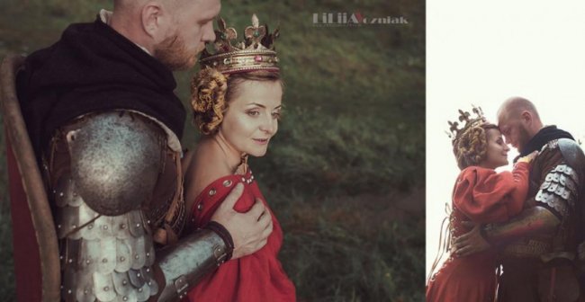 Середньовічна казка: лучанин знявся у романтичній фотосесії