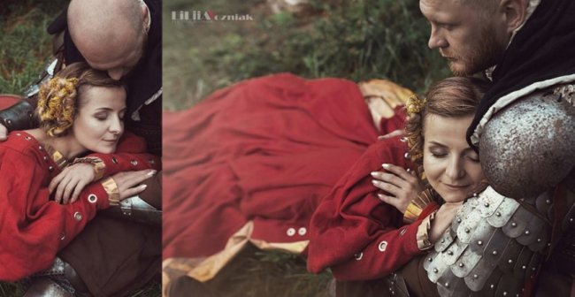 Середньовічна казка: лучанин знявся у романтичній фотосесії
