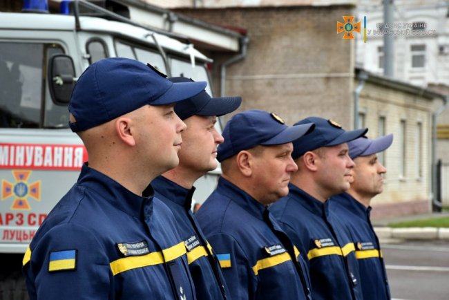 Команда волинських саперів вирушила на розміновування Донеччини. ФОТО