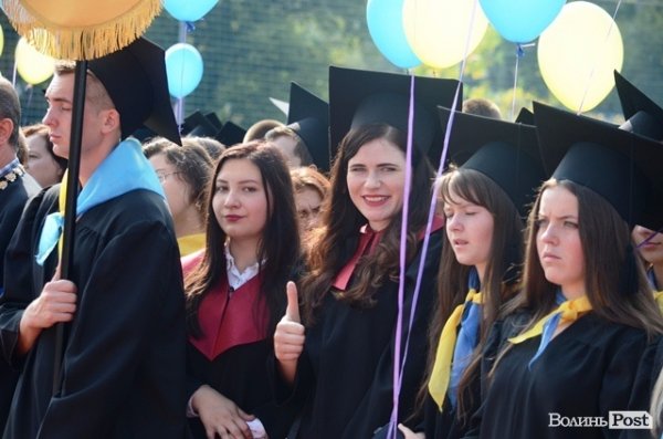 Інавгураційне відкриття та посвята першокурсників СНУ імені Лесі Українки. ФОТО