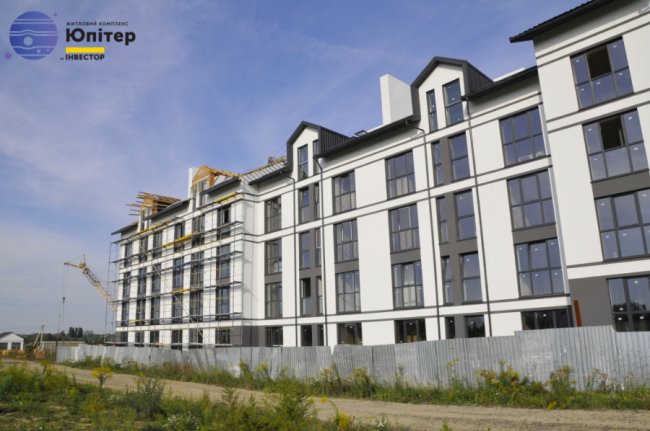 У другому будинку ЖК «Юпітер» — у розпалі внутрішні роботи*