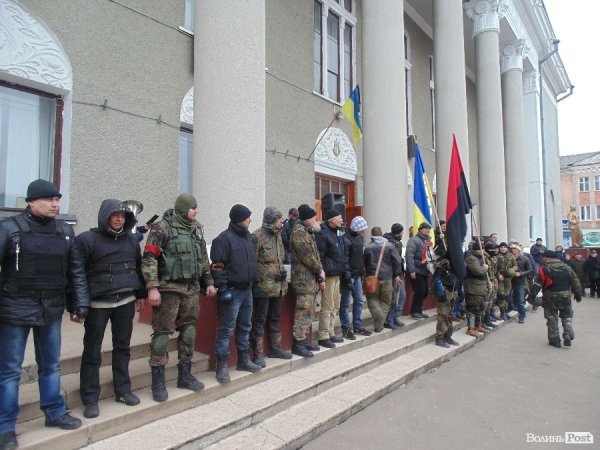У Нововолинську вітали бійців Волинської сотні. ФОТО