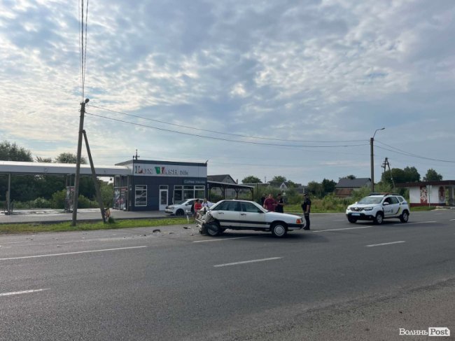 У селі біля Луцька – аварія. ФОТО
