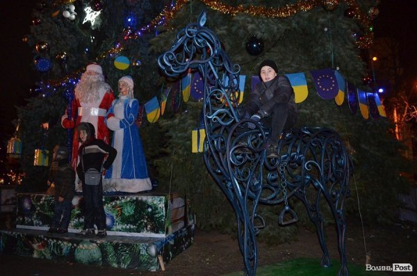 Як у Луцьку зустрічали Новий рік. ФОТО. ВІДЕО