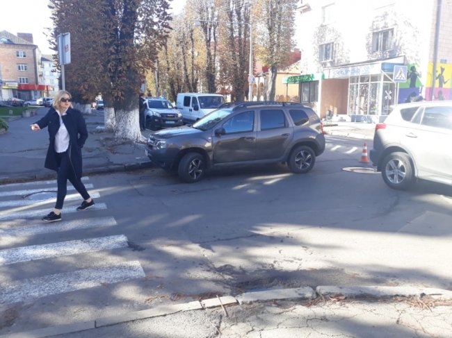 У Луцьку через аварію на Шопена – ускладнений рух. ФОТО