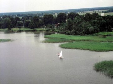 Посадовці незаконно зайняли землі біля озера Світязь