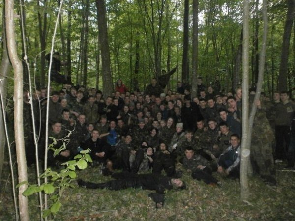 На Волині 350 молодих людей «воювали» в лісах. ФОТО. ВІДЕО