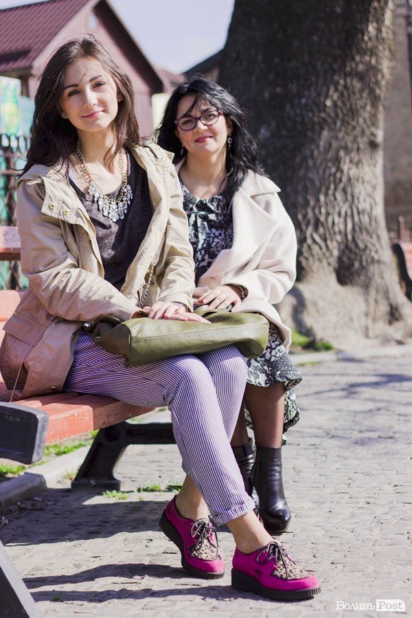 Стильний Луцьк. Портрет дня:  Лариса і Анастасія Волчкови
