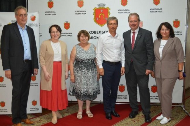 Волинське місто на День Незалежності відвідала німецька делегація. ФОТО