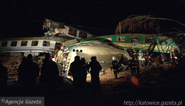 Катастрофа: два поїзди лоб в лоб зіткнулися у Польщі. Постраждали українці