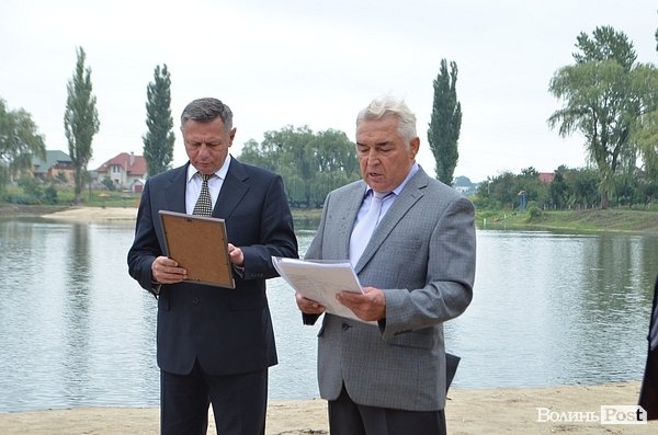 У Луцьку завершують реконструкцію Теремнівських ставків. ФОТО