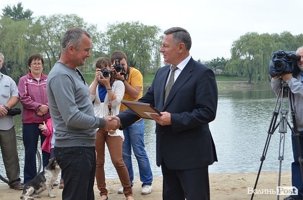 У Луцьку завершують реконструкцію Теремнівських ставків. ФОТО