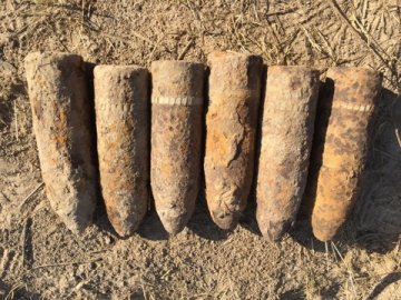 Сапери знищили боєприпаси, які  волиняни  знайшли під час земляних робіт