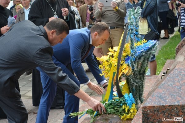 У Луцьку вшанували пам'ять розстріляних в’язнів. ФОТО