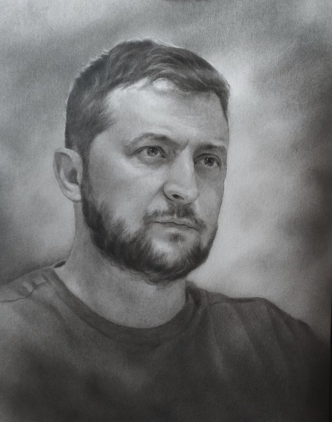 Мистецький фронт: як дві Анни з Волині «підірвали» соцмережі портретами Зеленського, Арестовича і Джонсона