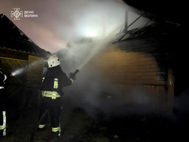На Волині під час пожежі будинку загинула жінка