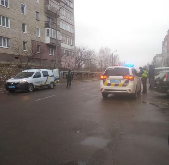 У місті на Волині два екіпажі патрульних вгамовували агресивного водія. ФОТО 