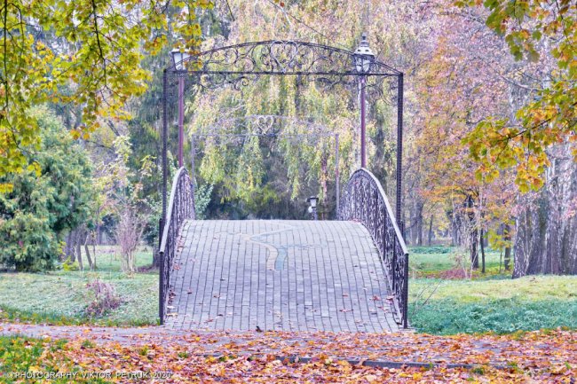 Неймовірна осінь у луцькому парку. ФОТО
