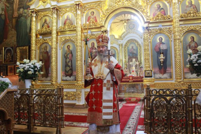 Що робив очільник УПЦ (МП) Онуфрій на Волині. ФОТО 