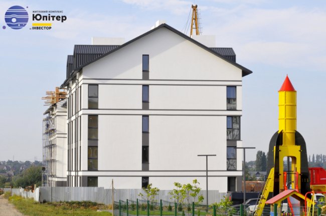 У другому будинку ЖК «Юпітер» — у розпалі внутрішні роботи*