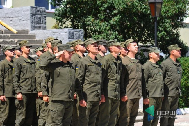 Нацгвардія в Луцьку відсвяткувала день народження. ФОТО